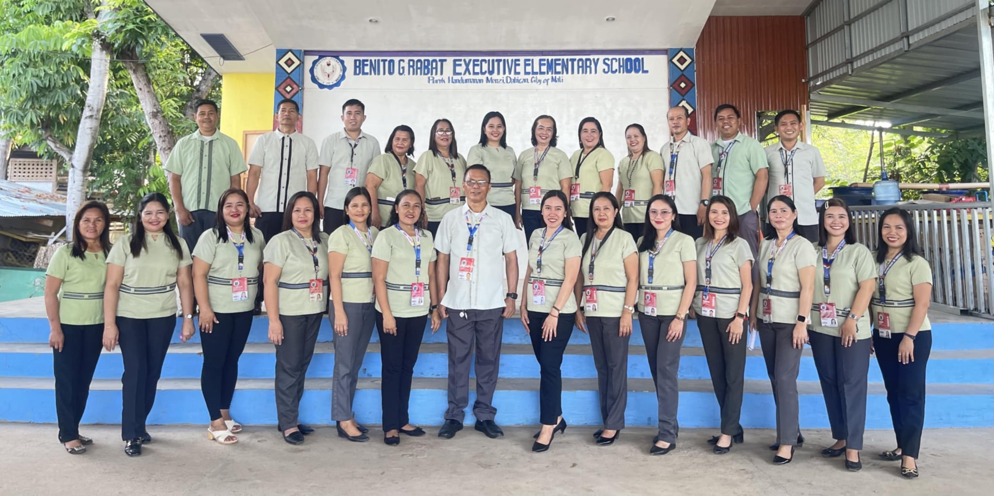 SNED Teacher working with student